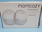 Momcozy M6 Mobile Style Hands-free Double Electric Breast Pump White pink