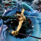 One Piece Roronoa Zoro Figure 22cm Three Dragon Style Display Statue