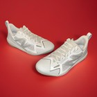 New Balance Fuelcell Romero Duo Comp Softball Cleats White silver red Size 8 Nib