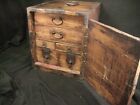 Antique Japanese Edo Era C 1620  Funadansu Ships Tansu Chest All Paulownia