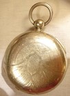 Illinois Pocket Watch 18s 15j Key Wind   Set Serviced Heavy Case 1889