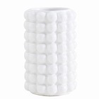  White Ceramic Vase - Modern Boho Decor  Pampas Grass  Big Clay White Big