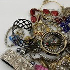 5  Pounds Vintage To Now Wear Craft Repair Junk Drawer Upcycle Jewelry Lot C