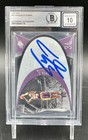 1997 Spx Shaquille O   neal  24 Signed Autographed Card Bas Beckett 10 Lakers