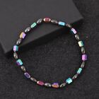 Women Anklet Hematite Natural Stone Rainbow Healing Reiki Protection Anklets