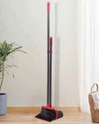 Durable Broom And Dustpan Set With 52  Adjustable Long Handle