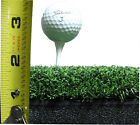 48  X 60  Golf Chipping Driving Range Tee Line Practice Mat - Holds A Wooden Tee