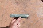 Elk Antler Knife Handle   Stabilized Box Elder Burl    Flintknapping Supply Tool