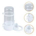 Pet Food Dispenser Automatic Water Feeder Hamster Station Small Animal