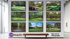 Augusta National Golf Holes All Holes Aerial View Overhead Masters Art Print