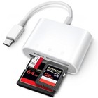 Usb C Sd Card Reader For Iphone 15 ipad mac   Usb C To Sd Cf  Type C 3 Port