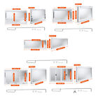 Vevor 11 Size Concession Stand Serving Window Food Truck Service Awning
