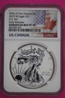 2019 W From Pride Of 2 Nations Set Enhanced Rp 70 Silver American Eagle Ngc 599