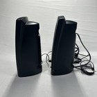 Vintage Altec Lansing Computer Speakers Acs22bw Black Tested Working