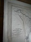 1865 Orig Civil War Map Line Of Rebel Smith   s Island Nc D d  Porter  Bald Head