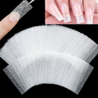 Fiberglass Nail Silk Wrap 10 20 50pcs Uv Gel Acrylic French Nail Extension Tool