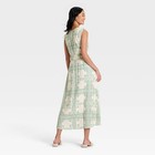 Women s Side-tie Midi Dress - A New Day