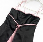 Vintage Y2k Urban Girl Blonde Nites Black And Pink A-line Dress Size 5 6