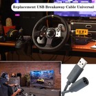 Usb Breakaway Cable For Logitech G920 G923 G27 G29 Driving Force   Thrustmaster 