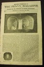 Two 1832 Magazines  Thames River Tunnel Construction  Lambeth Palace  London