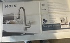 Moen Georgene High Arc Kitchen Faucet Spot Resist Stainless 87912srs New