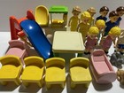 Little Tikes Dollhouse Furniture   Family Figures Lot     Vintage