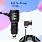 Car Charger For Garmin Nuvi Drive Gps Universal Vehicle Power Cable 010-11838-00