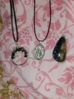Wiccan Pagan Silver Magick Necklace Lot