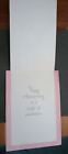 Vtg Mcm Hallmark Wedding Anniversary Greeting Card  Glitter  Unused
