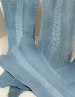 Ostrich Legs Denim Color Stonwashed