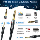 3 5mm  1 8 Inch  Trs Aux Male To Xlr Male Cable 4 Ft  Balanced Professional Shie