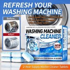 Washing Machine Cleaner Tablets 24 Pack Enzyme Deep Clean Front Load Washer