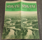 Hotel Greeters Tourist Guide Spokane Northern Idaho   Montana W Map 1941