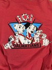 Vintage Women s 101 Dalmatians Red Sweatshirt Disney Store Large