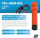Fdl-300r-k01 Tactical Fire Light With Multi-angle Helmet Mount Outdoor Tactical