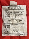 Thaw Corp Mountaineer Reg  Right Goose Down Mummy Sleeping Bag 4-season Red