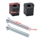 Handlebar Riser Spacers   25mm For 390 790 890 1290 Adventure   R 2019-2024 Us