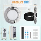 10inch Led Pool Light For Inground Pool W controller 50w Rgb Swimming Pool Light