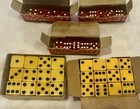 Vintage Elk Brand Dice  2 Full Boxes Of One Dozen  3 Boxes Of 5 Red Bakelite nos