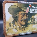Lunch Box - Vintage 1979 - Metal   Tin - How The West Was Won   Thermos - Rare