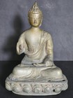 Early 1900s Antique Bronze Indian Buddha Statue  24cm High 