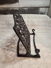 Ornate Cast Iron Cookbook Holder Metal Stand Recipe Book Holder Bible Stand