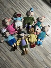 Vintage Lot Of 8 Rugrats Plush Dolls Cartoon Tv