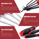 11pc Precision Pick   Hook Set With Scraper And Magnetic Telescoping Tool Kit Us