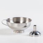 Lehman s Canning Funnel Regular And Wide Mouth Stainless Steel Removable Spout
