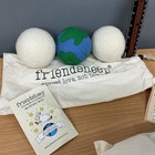 Lot Of 2 Friendsheep Organic Fabric Softener Wool Eco Dryer Balls  6 Balls-earth