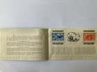 Vtg 1937 Amoco American Oil Co Stamp Album American Historical Series W 24 Stmps