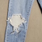 Levis 720 High Rise Super Skinny Jeans Light Wash Distressed Ripped  Women 2 26