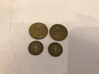 New York City Nyc Transit Authority 4 Subway Tokens