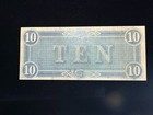 1864 Confederate States Of America Note  10 T-69